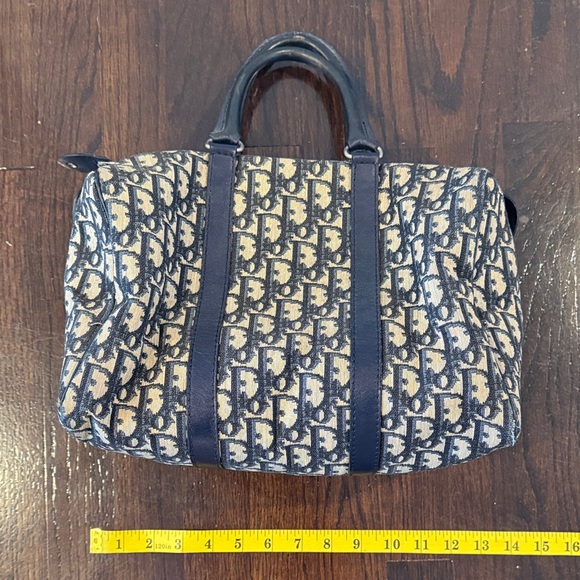 Christian Dior Vintage Monogram Boston Bag Clean! - Picture 2 of 14